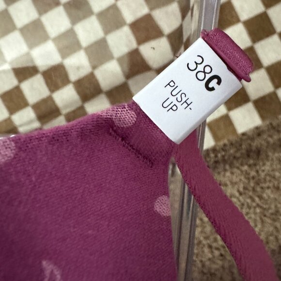 NWT Victoria's Secret Wear Everywhere Push Up Bra Cherry Print - Picture 6 of 7